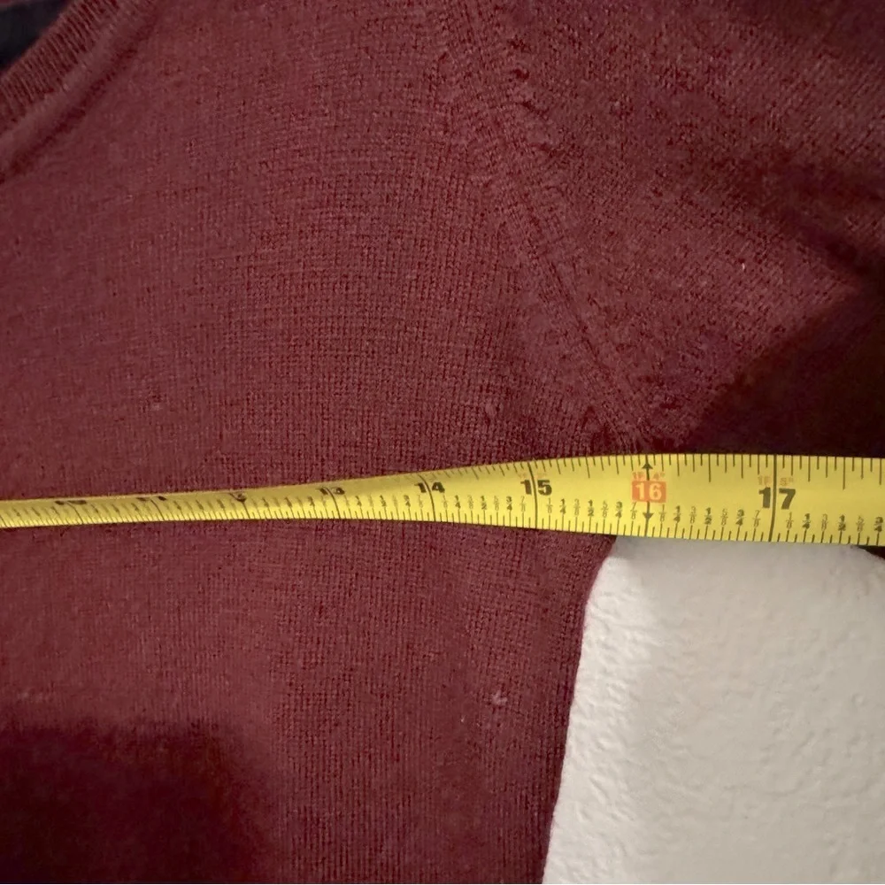 Brunella Gori Burgundy Sweater Dress 100%
Extrafine Merino Wool. Size Wo… - Picture 12 of 13